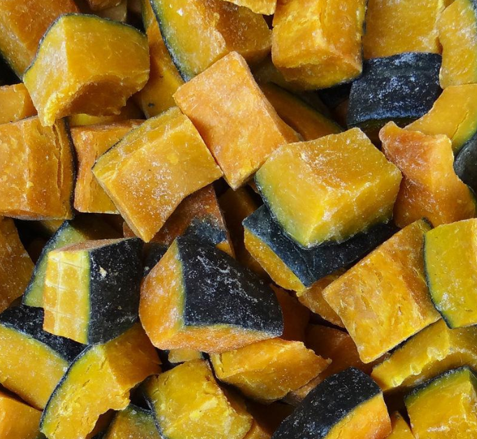 High Quality Frozen Vegetables Frozen Pumpkin Chunks