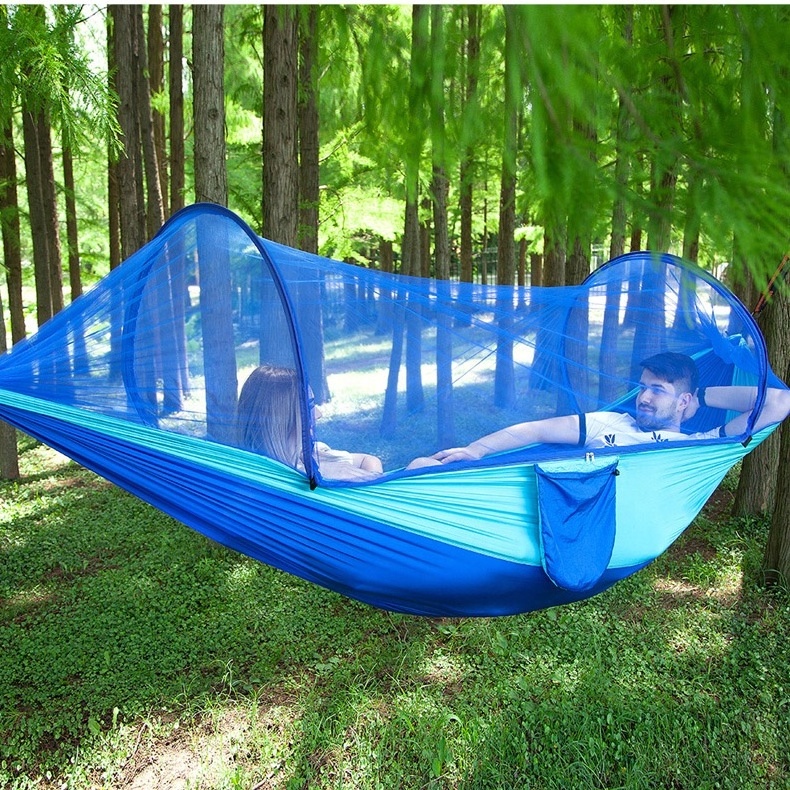 Portable Travel Outdoor Camping Hammock Tent With Mosquito Net