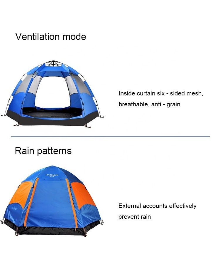 Outdoor Waterproof 1-2 person Hiking  Beach Folding Automatic  Camping Tent