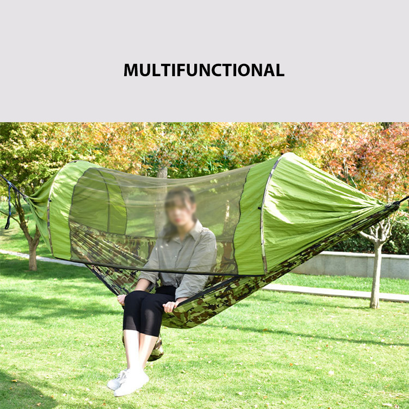 High Quality Double Camping Parachute Nylon Hammock Swing For Outdoor Activities