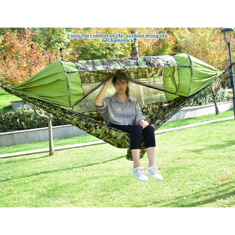 High Quality Double Camping Parachute Nylon Hammock Swing For Outdoor Activities