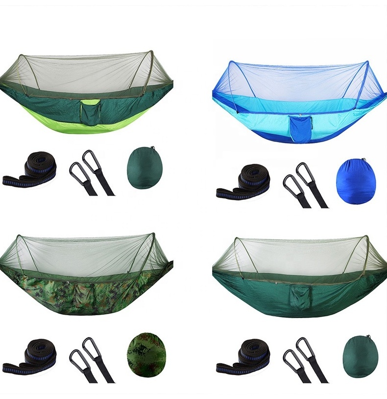 Portable Travel Outdoor Camping Hammock Tent With Mosquito Net