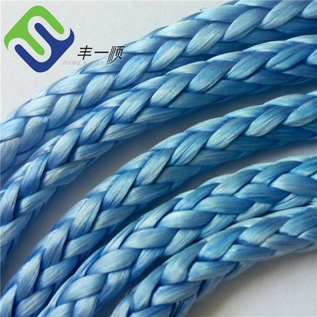 12 Strand 100% UHMWPE Marine Rope Used Mooring Ship Rope Length and Diameter Can be Customized