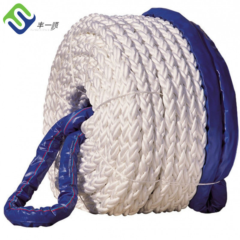 Polypropylene PP 8 Strand Floating Rope Used Ship Mooring Rope