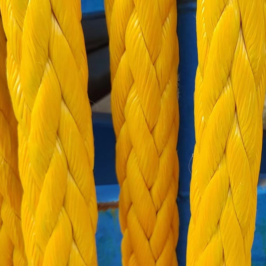 Wholesale Premium 48mm 12 Strand UHMWPE Marine Rope Used Mooring Ship accessories Rope