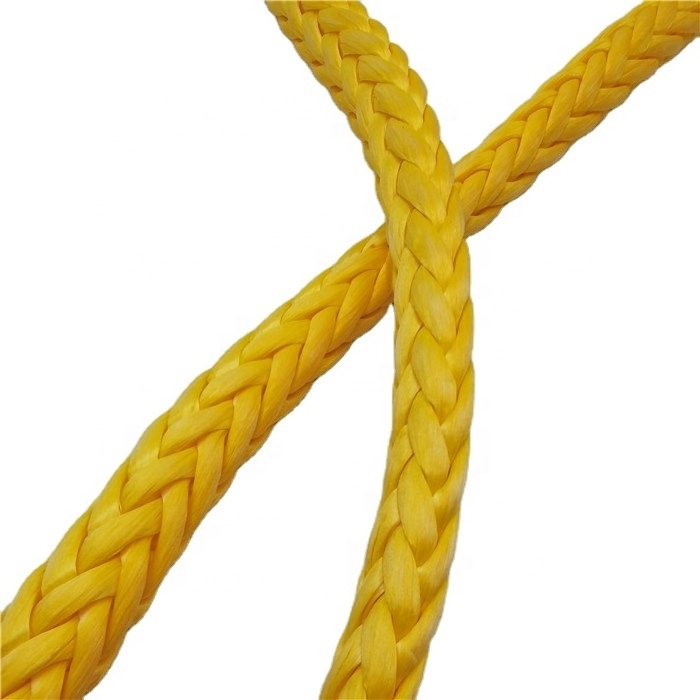 Wholesale Premium 48mm 12 Strand UHMWPE Marine Rope Used Mooring Ship accessories Rope