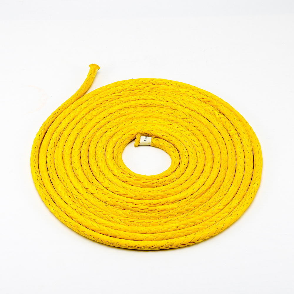 Wholesale Premium 48mm 12 Strand UHMWPE Marine Rope Used Mooring Ship accessories Rope