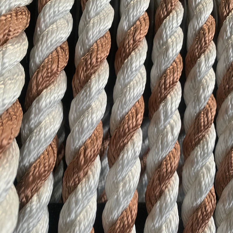 Double Soft Braided Used Ship Mooring Rope,  Polydacron Polyester Rope/High Tensile Ropes