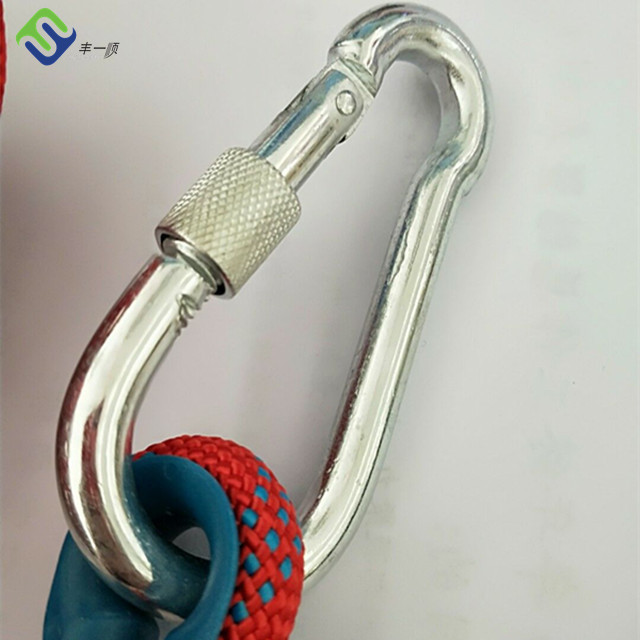 Outdoor Safety Climbing Rope For 10mm Polyester Static Rope