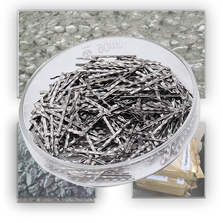 New Building Materials Concrete Shearing Micro Steel Fibers For Construction From Factory