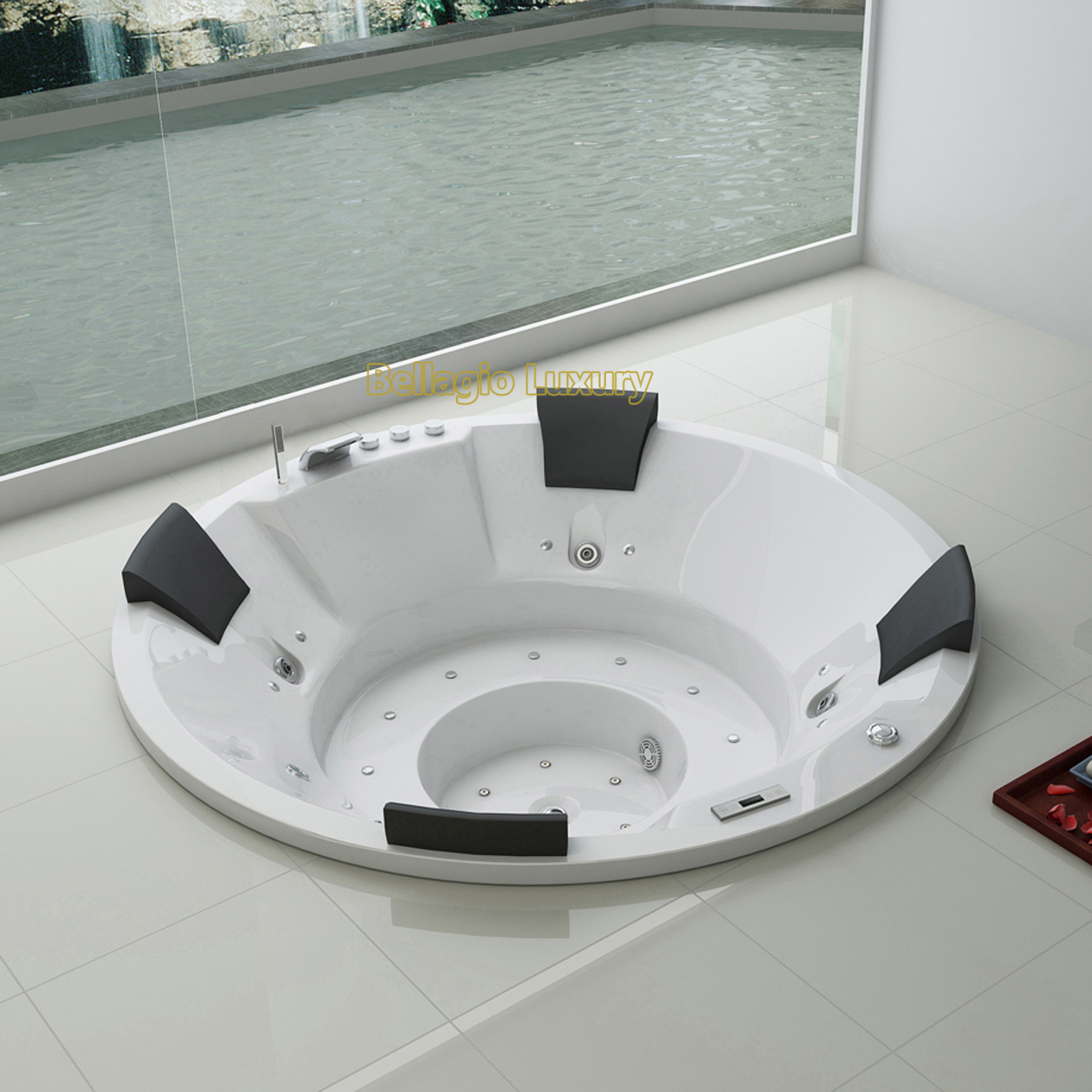 BELLAGIO whirlpool spa Massage bathtub underground Badwanne