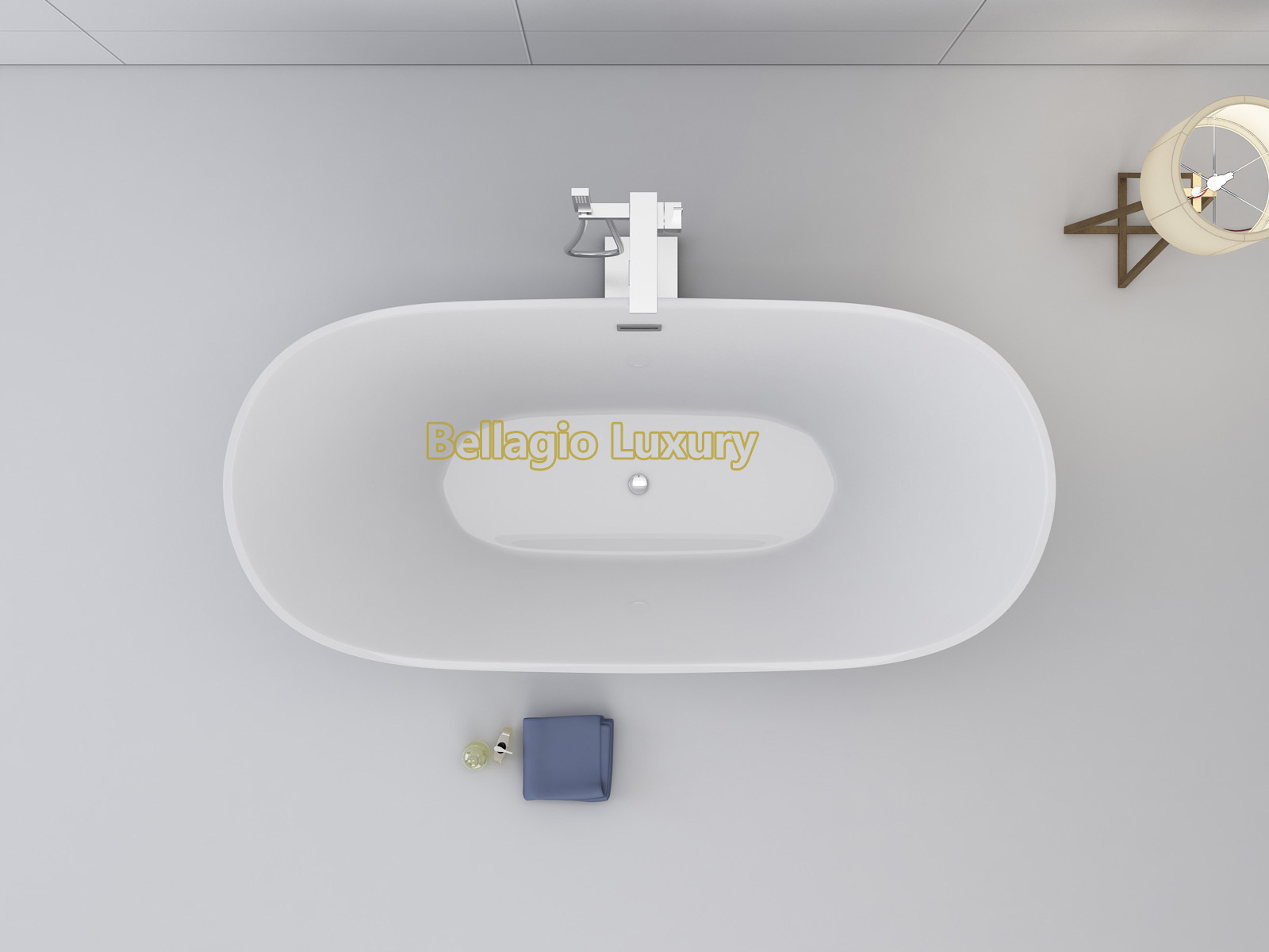 Bellagio Freestanding Acrylic Bathtub Hot Sale Ice Tub cUPC Approved for 2 Person Bathroom Use Spa Tubs Application