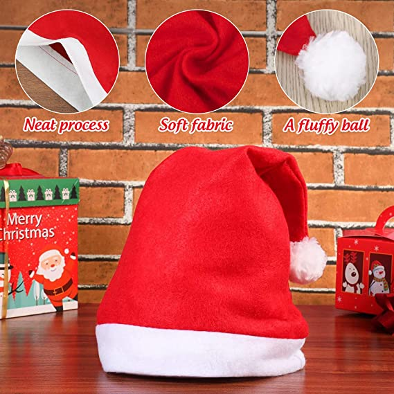 Merry Christmas Happy New Year 2023 Party Xmas Hats Santa Claus Hat Christmas Hats