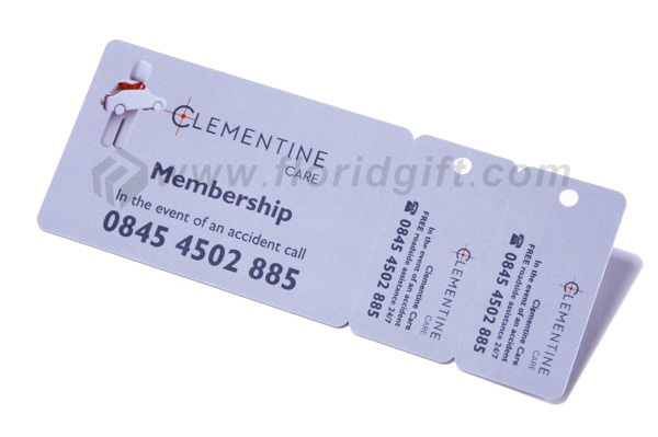 High quality plastic loyalty business card