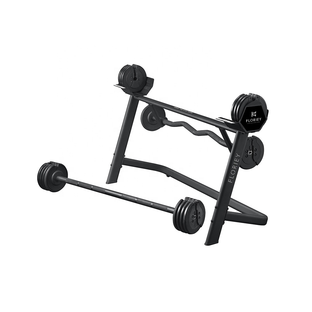 Wholesale Fitness Equipment Different Weight Fixed Straight Curl Barbell Set