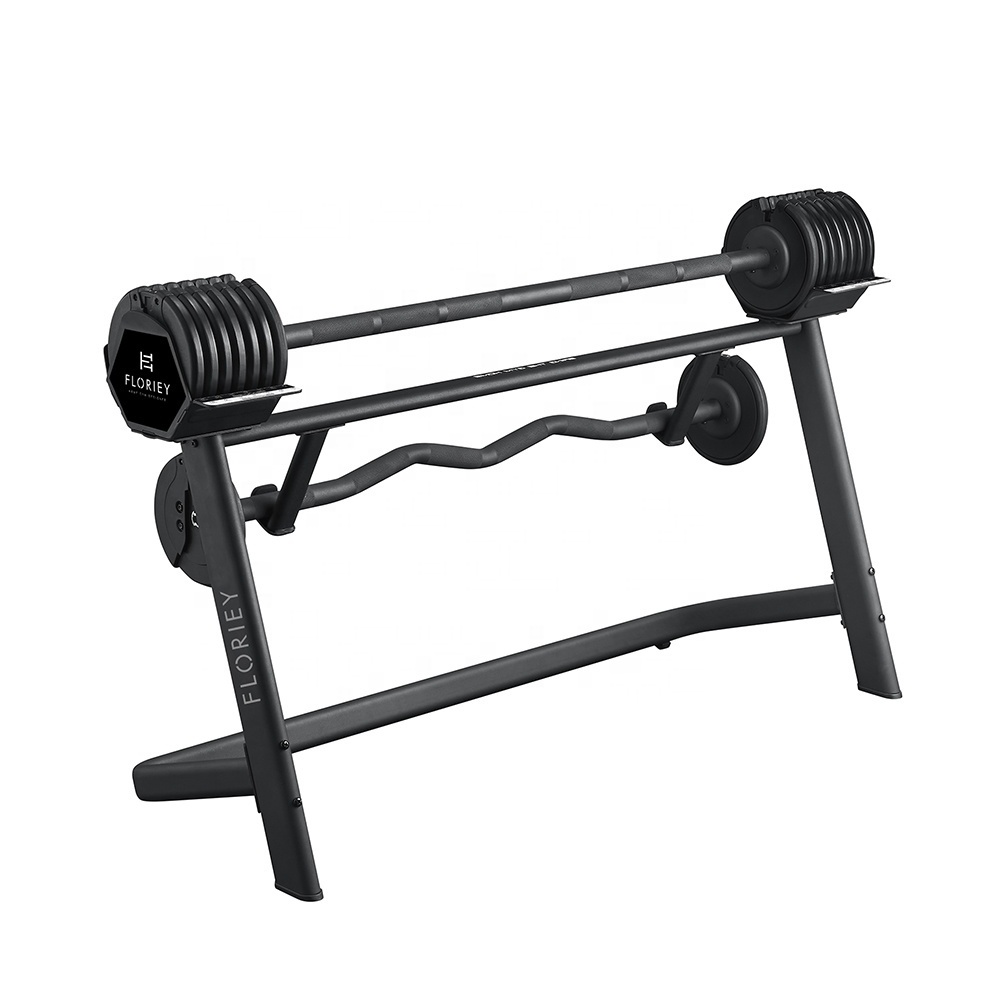 Wholesale Fitness Equipment Different Weight Fixed Straight Curl Barbell Set