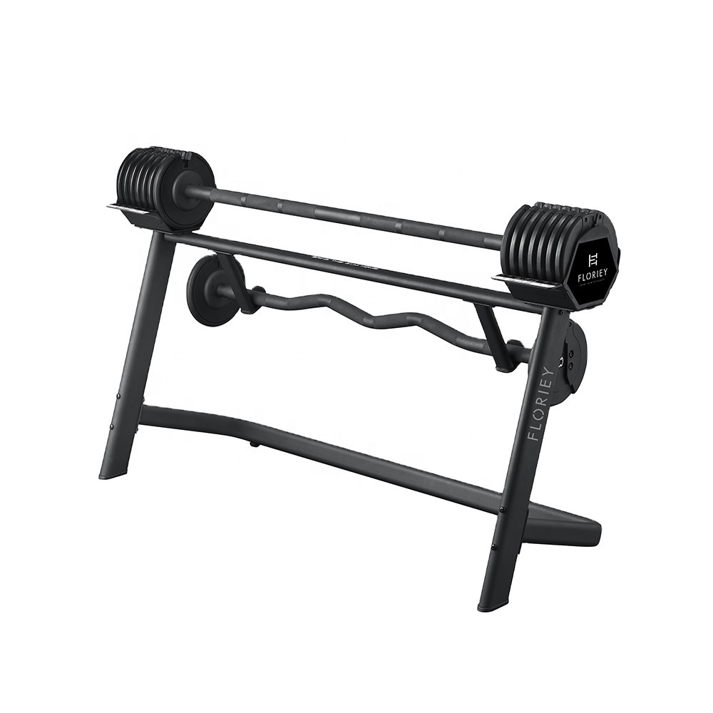 Wholesale Fitness Equipment Different Weight Fixed Straight Curl Barbell Set