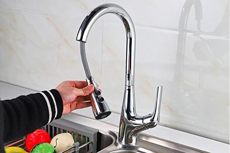 Chrome Brass Smart Touch Automatic Touchless Sinks Tap Sensor Kitchen Faucet