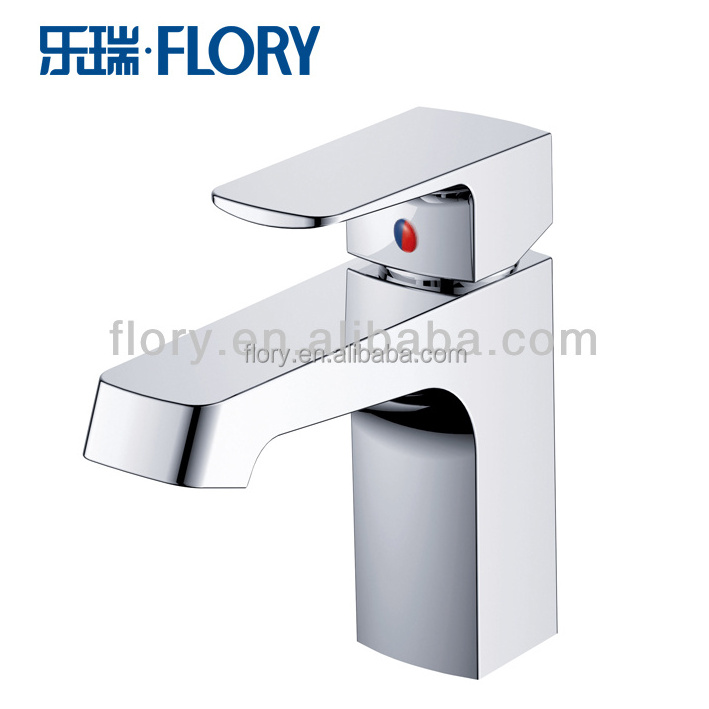 20Years Faucet Manufacturer single lever square basin mixer/tap/faucet