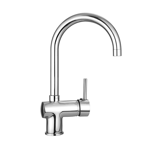 commercial chrome single lever sink mixer tap cocina industrial kitchen faucet