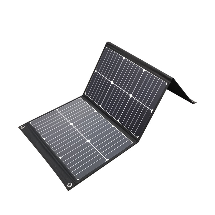 60W Solar Panel For Portable Solar Generator Portable Foldable Solar Charger For Summer Camping Van Rv