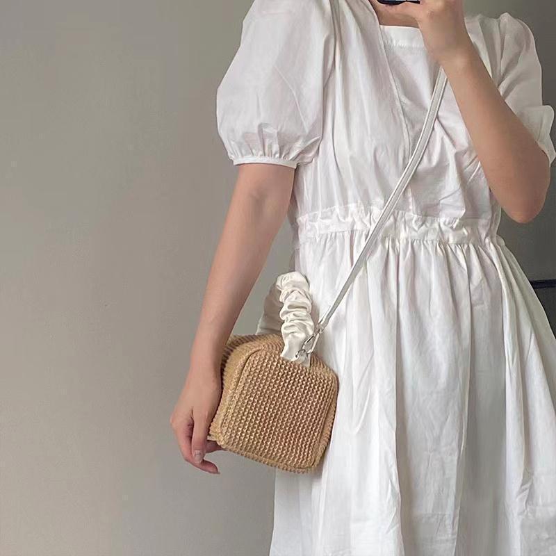 Fashion Summer Straw Bag For Ladies Luxury Straw Beach Bag