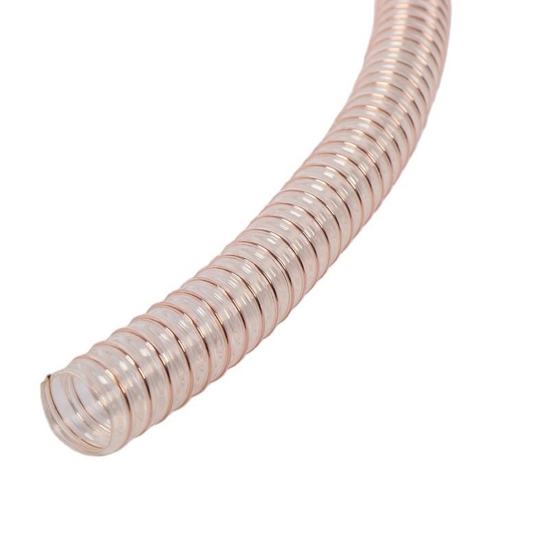 3 inch PU flexible steel wire Hose air ducting hose, air hose copper wire  POLYURETHANE