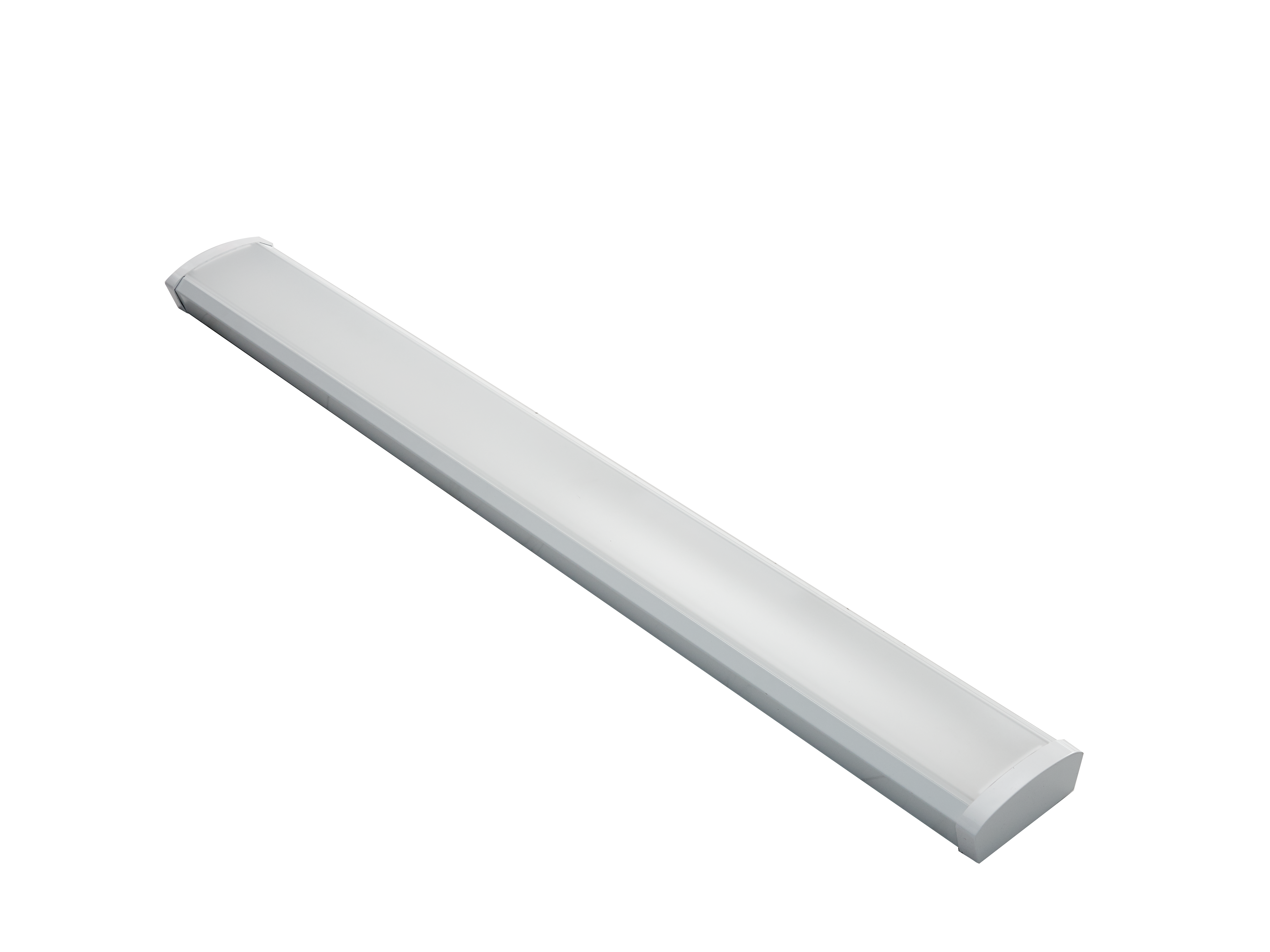 4ft 48w 4foot Flush Mount Office Led Dimming Linear Fixture Industrial Led Wraparound Light