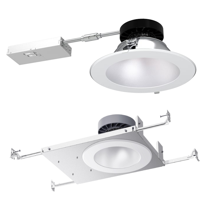 Led Downlight Recessed 12 16 20watt Led Downlight Aluminum Housing 720 To 3000 Lumens Adjustable Led Commercial Down Light