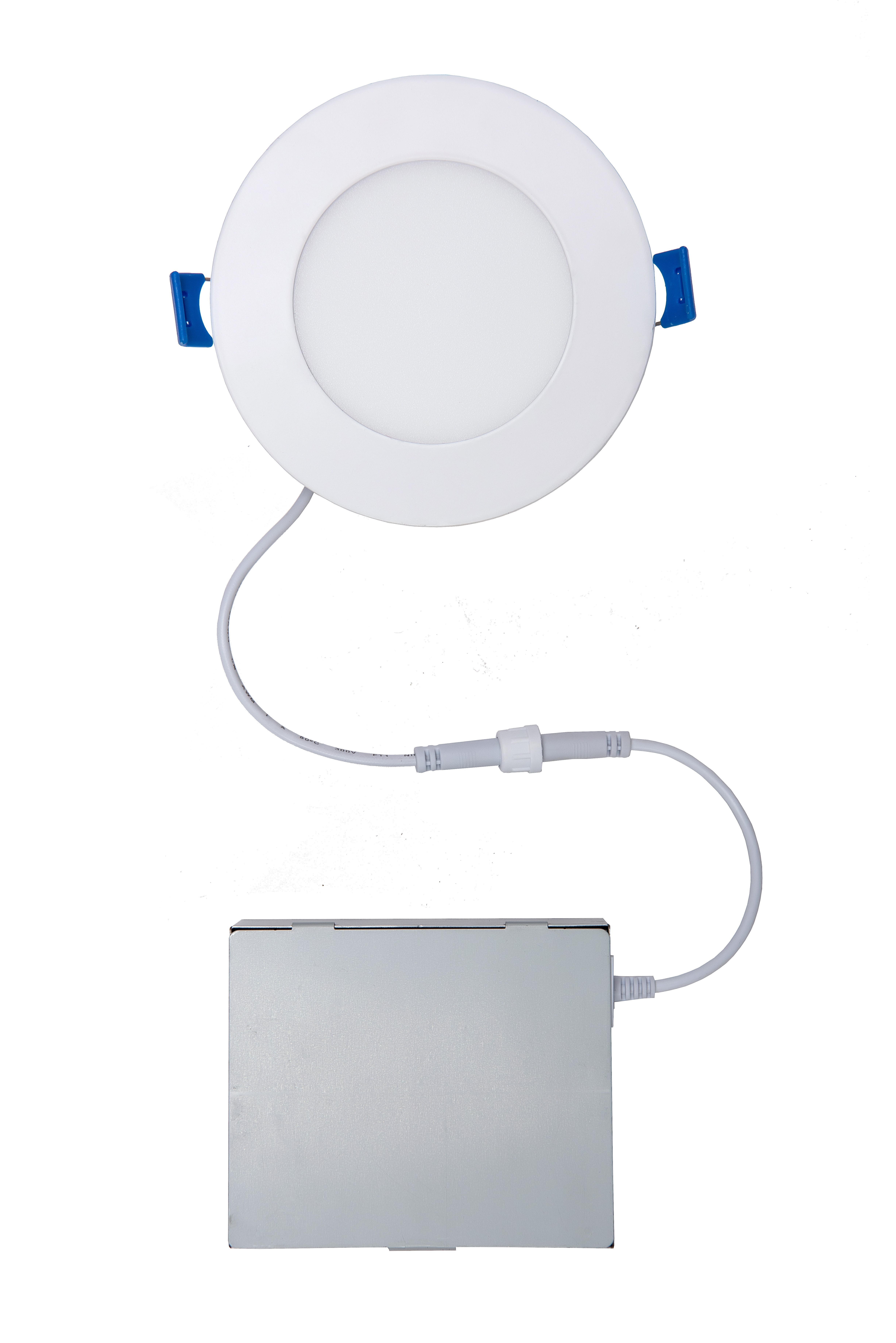 In Stock 6 Inch Ceiling Spotlights 5CCT Selectable LED Slim Panel Round Downlight Slim LED Recessed Lighting