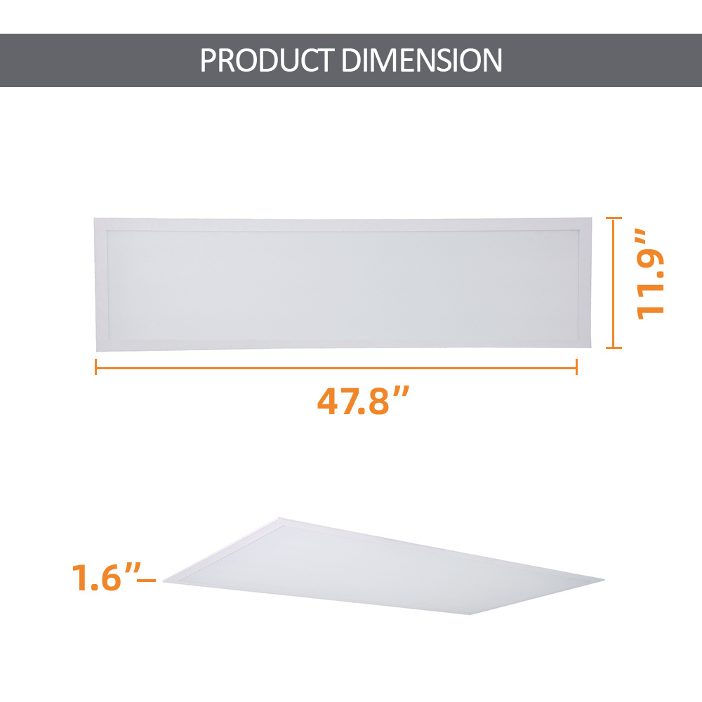 US In stock led panel light 120-277v back-lit flat ceiling panels light 2x2 FT and 2x4 FT dimmable