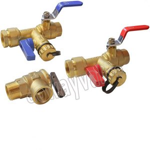 3/4" Push-to-Connect Lead-Free Isolator Tankless Water Heater Service Valves