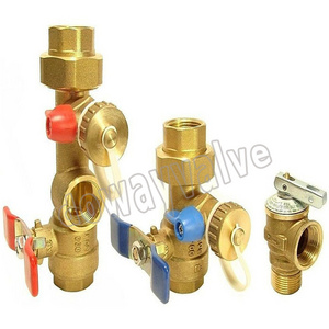 3/4-Inch IPS Isolator Tankless Water Heater Service Valve Kit