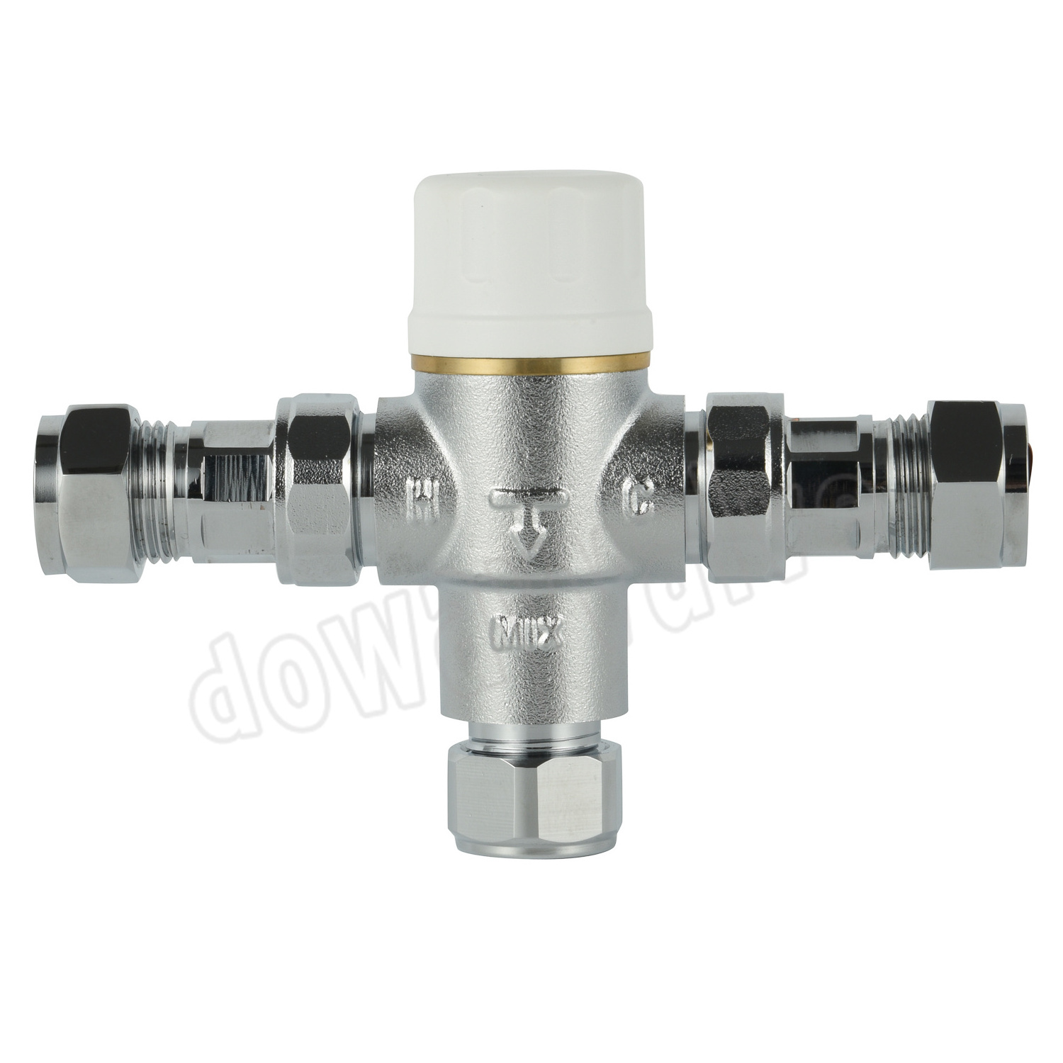 Acs Certification Brass Water Heater Shower Mixing Valve DN15