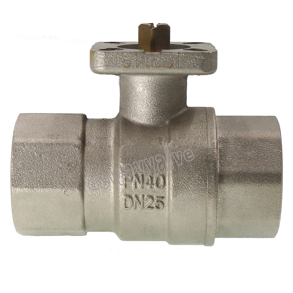 ISO5211 Mounted Pad Brass Ball Valve DW202