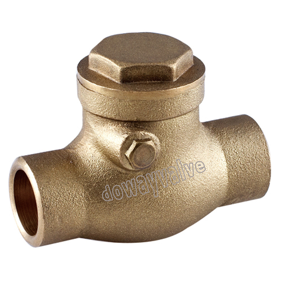 Bronze Sweat Connections Swing Check Valve