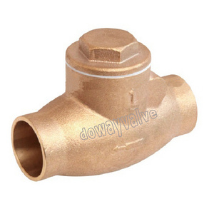 Bronze Sweat Connections Swing Check Valve