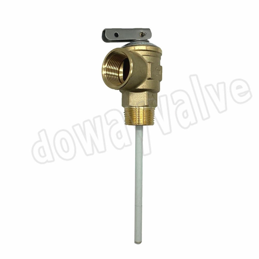 Lead-Free Brass Water Heater Safety Valve Brass Pressure Relief Valve