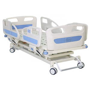 Electric ICU Hospital Bed ABS Material Medical Bed 5 Functions