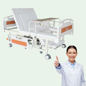 The best choice manual healthcare silent Castor table infusion support patient medical manual hospital bed