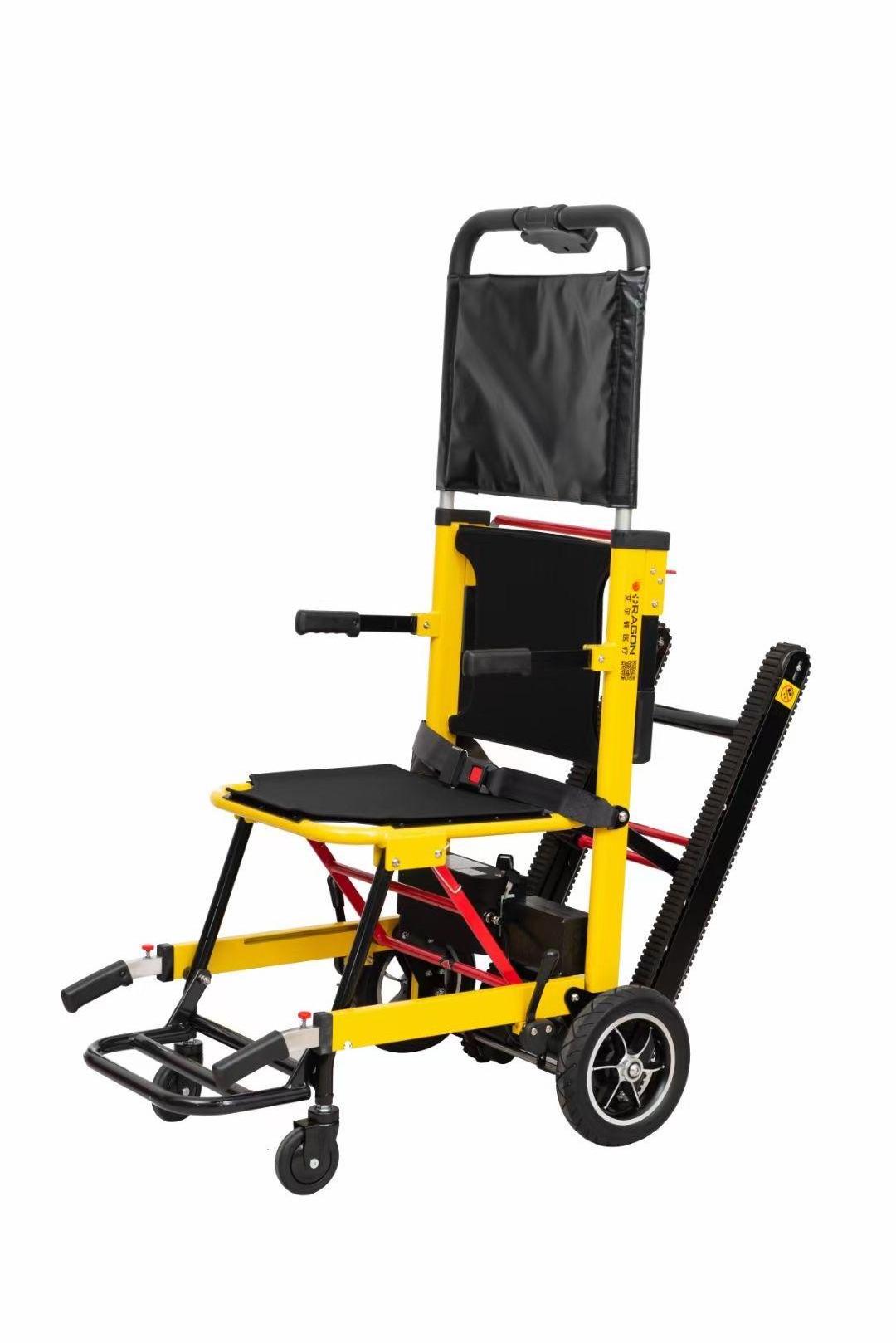 Electric ambulance folding trolley Patient wheelchair hospital cart stretchers