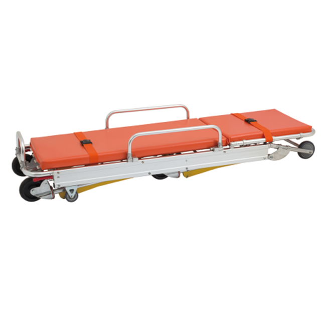 2023 Aluminum Alloy Foldaway Medical Stretcher for Emergency Automatic Loading Stretcher Ambulance Stretcher FH-3B