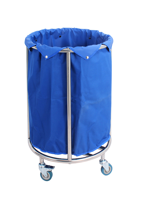 Good Sell Medical Waste Collection Trolley Hospital Cart Soiled Linen laundry Nursing Stainless Steel Dirt Trolley Cart