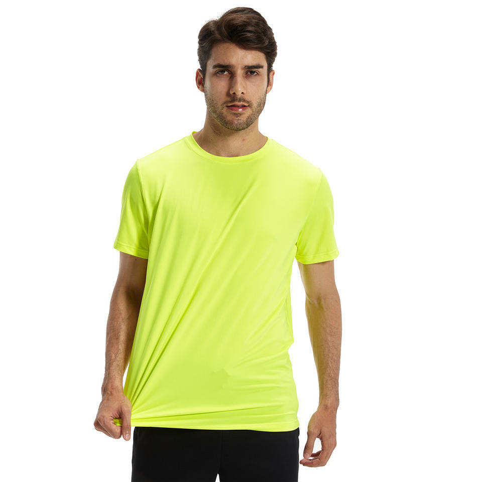 High Quality Custom Fitness T Shirt Men Factory OEM ODM Wholesale Compression Clothing Workout Sports Gym Tops Clothing