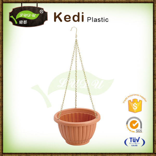 Wholesale plastic rope hanging flower pot hanger