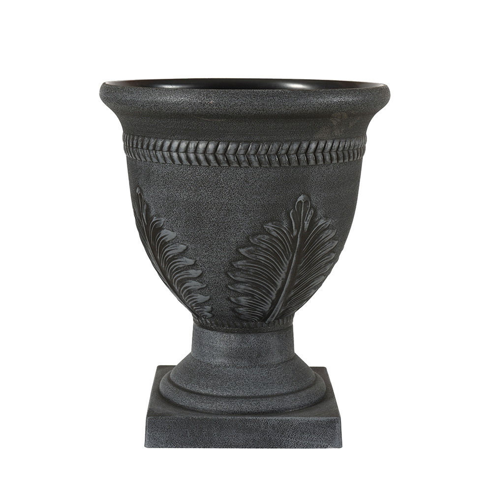 Antique Durable Roman Garden Urn Planter Botanical Plastic Flower Pot