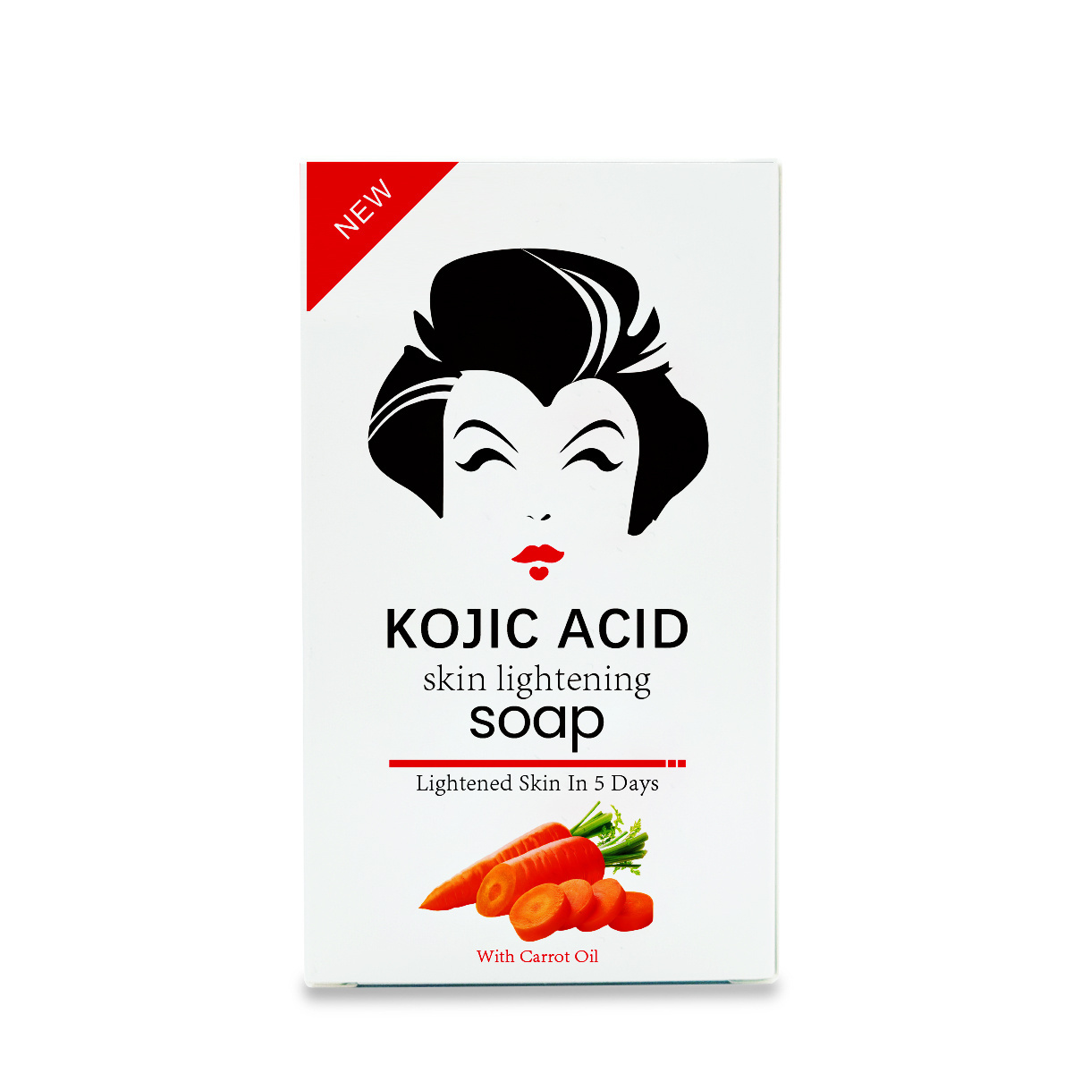 RTS Best Selling private label kojic acid soap with carrot oil 250g skin lightening kojic acid soap kojic acid set