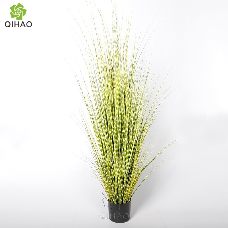 Factory Hot Sale Plastic Dog-Tail Grass Artificial Reed Onion Grass for Decoration