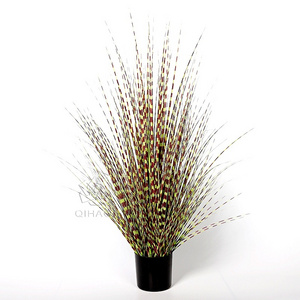 Factory Hot Sale Plastic Dog-Tail Grass Artificial Reed Onion Grass for Decoration