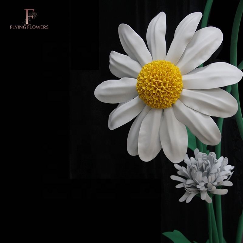 Wholesale of artificial flowers party decorations giant paper daisy paper flowers